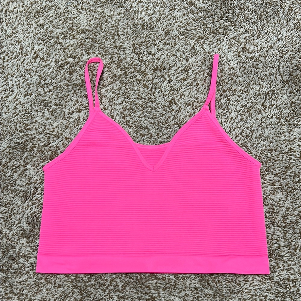 Vibrant Pink Women's Bra Top